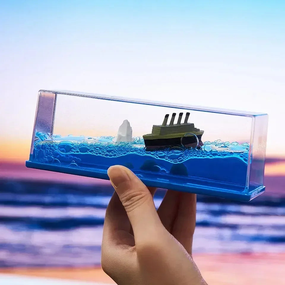 Titanic, Waves, Titanic gadget, Decoration, Titanic Ai, Titanic ship, titanic toy
