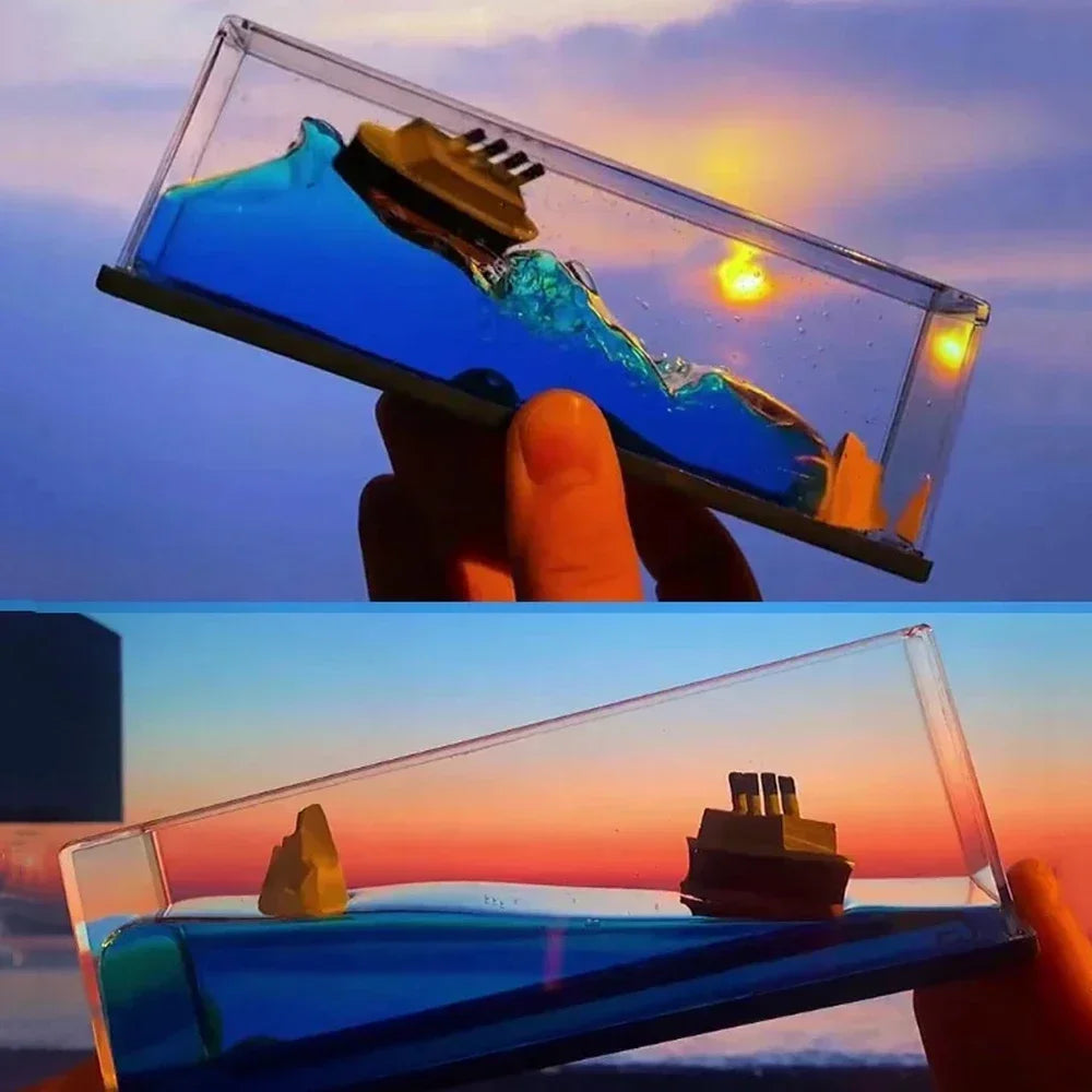 Titanic, Waves, Titanic gadget, Decoration, Titanic Ai, Titanic ship, titanic toy
